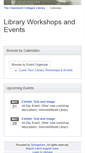 Mobile Screenshot of claremont.libcal.com